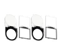 SUPVOX 4pezzi Copertura per Pulsanti Computer Ascensore Lavatrice Antipolvere Ragazza Protezione Interruttore Pulsante Accensione Copertura di Sicurezza per Pulsanti