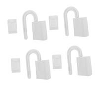 SUPVOX 4pezzi Fermaporta in Plastica Anti-sbattere Per Protezione Sicurezza Attrezzi Per Ragazzo Ragazza Ragazza Dispositivo Prevenzione Dello Sbattere Per Fessure