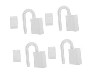 SUPVOX 4pezzi Fermaporta in Plastica Anti-sbattere Per Protezione Sicurezza Attrezzi Per Ragazzo Ragazza Ragazza Dispositivo Prevenzione Dello Sbattere Per Fessure