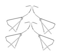 SUPVOX 4pezzi Ganci Porta Piante in Acciaio Inox Gancio per Piante da Interno e Balconi Staffe per Appendere Vasi di Fiori Cesti e Sospese Design Resistente e Moderno