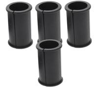 SUPVOX 4pezzi Gomma per Microfono di Manicotto in Gomma per Supporto Antiurto Rondella per Supporto Antiurto Accessori per Microfono