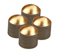 SUPVOX 4pezzi Manopole Di Controllo Per Chitarra Elettrica e Basso Manopol Volume Tono in Metallo Accessori Pratici Per Strumenti Musicali