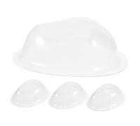 SUPVOX 4pezzi Maschera di Plastica Trasparente per Accessori Maschere Protettive per Giocattoli Maschere Fai da Te Creative per Esporre