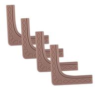 SUPVOX 4pezzi Protezione Per Angoli Per Mobili Adatta Per Superfici Per Ragazza Angoli e Bordi Di Ragazza Senza Fissaggi o Chiodi Facile Da Installare e Pulire