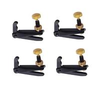 SUPVOX 4pezzi Regolatore Corde Per Violino Per e Design Elegante e Resistente Facile Da Usare Colore Nero