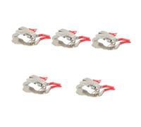 SUPVOX 5 Pezzi Accessori Per Violino a Cavallo Parti Mute Dello Strumento Morin Khuur Pratica Muto Strumento Musicale Morin Khuur Suono Muto Principiante Morin Khuur Muto Argento Metallo