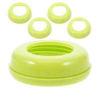 SUPVOX 5 pezzi Anelli di Collare per Bottiglia Larga Bocca da Anelli di Tenuta Riutilizzabili per Bottiglie Latte Compatibili con Vari Marchi Facili da Sostituire e Antipolvere