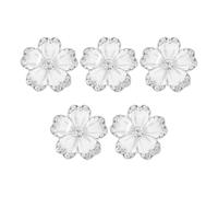 SUPVOX 5 Pezzi Bottoni Sostituibili da Cucire a Forma di Fiore Bottoni Decorativi in Lega di Zinco Cristalli Diametro 25 CM per Maglioni e Abbigliamento Accessori per Sartoria e Lavori