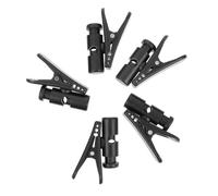 SUPVOX 5 pezzi Clip per Auricolari Supporto per Microfono Clip per Cuffie con Filo Nero Resistente per Indoor e Outdoor