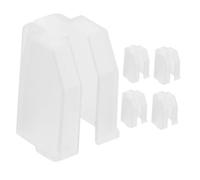 SUPVOX 5 pezzi Copri Puntina Giradischi in Plastica Trasparente Protezione Riutilizzabile per Ago Stylus Giradischi Compatibile con Vari Modelli Antistatico e Facile da Installare