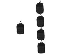 SUPVOX 5 Pz Custodia Medica Messaggero Extra Chiaro Piumino Per Borsa Pettorale Ospedale Approvato Vita Borsa Morbida Organizzatore Piccolo Totalizzatore Borse Black Poliestere