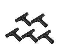 SUPVOX 5 Tube Trampoline Pole Caps Connettori per Tubi per Trampolini Colore Facile Installazione e Maggiore Stabilità