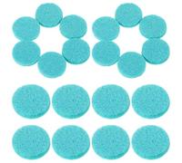 SUPVOX 50 Cuscinetti Rotondi in Cotone per Diffusore Oli Essenziali, Tamponi Aromatici Sostituibili per Medaglioni Pendenti da 25mm, Materiale Sicuro in Cellulosa per Aromaterapia Fai