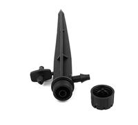 SUPVOX 50 Gocciolatori per Irrigazione Regolabili a 360 Gradi 8 Fori, Emittenti su Palo per Vasi, Giardini e Vivai, Spruzzatura Uniforme Senza Angoli Morti, Facili da Installare e Portatili