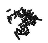 SUPVOX 50 Pezzi Coperture Protettive per Microfono Antigraffio Sostituzione Facile con Nero Coperture per Auricolari e Microfoni Lavalier