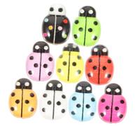 SUPVOX 50 pezzi Miniature in per Decorazioni da Charm Insetti per DIY e per Vasi Resistenti e Colorati per ed Esterni