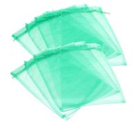 SUPVOX 50 Pezzi Sacchetti Protettivi per Rete per Insetti e Sacchetti Rete Traspirante per Conservazione Sementi e Coltivazione per e Orticoltura