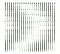 SUPVOX 50 Pezzi Stelo di Rosa Artificiale Verde Flessibile per composizioni Floreali Fai da Te, Accessori per Bouquet Matrimonio e lavori Artigianali Floreali