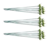 SUPVOX 50 Set Accessori Rosa Artificiali Calici e Steli Spessi, Base Verde Scuro per Composizioni Floreali Fai da Te, Decorazioni Bouquet Matrimonio e Casa