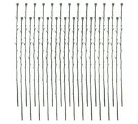 SUPVOX 50 Steli di Rosa Artificiale in Filo di Ferro Flessibile per Composizioni Floreali Fai da Te, Materiale Fatto a Mano, Set da 50 Pezzi per Decorazioni Creative e Giardinaggio