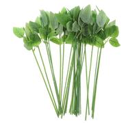 SUPVOX 50 Steli di Rosa Artificiali con Foglie Verdi Steli Floreali Flessibili per Composizioni Artigianali Fiori Finti a Stelo Singolo per Decorazioni Casa, Matrimoni e Bouquet