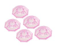 SUPVOX 5pezzi Copriletale per Pedali Effetti per Chitarra Tappi in Plastica Nera Parti di Strumenti Musicali Coperture per Pedali Protezione per Interruttori Pedale Tappi per Pulsanti