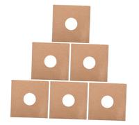 SUPVOX 5pezzi Custodie in Carta Kraft per Album in Vinile da Buste Protettive Interne Opache per Dischi Long Playing Soluzione di Conservazione e Stoccaggio per Collezionisti di Vinile