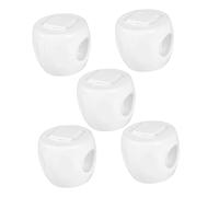 SUPVOX 5pezzi Serrature Per Per Ragazzo Ragazza Ragazza Copri Pomello Per in Plastica Maniglia Per Ragazzo Adatta Pomelli Sferici Standard