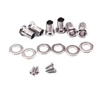 SUPVOX 6 - Meccaniche Per Chitarra in Metallo Misura Universale Per Chitarre Elettriche E Acustiche