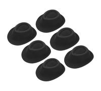 SUPVOX 6 Miniature per Eleganti Neri Jazz per Decorazioni e Foto Accessori Alla Feste e Decorativo