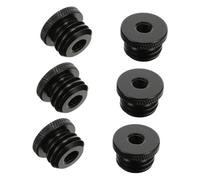 SUPVOX 6 pezzi Adattatori Viti per Treppiede Microfono Adattatori Filettati per Conversione Mic Stand Facile Installazione e Rimozione Compatibile con La Maggior Parte Dei Supporti