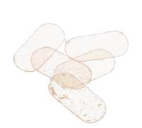 SUPVOX 6 Pezzi Cuscinetti Protettivi in Pelle di Pecora per Ponticelli di Violino e Viola Pellicola Protettiva per Corde Accessori Strumenti Musicali per Insegnanti e Studenti