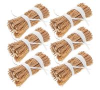 SUPVOX 6 Pezzi in Miniatura Balle Fieno Accessori Per Case Bambole Accessori Artigianali Figurine Da Fieno Decorative Da 4 Cm Per Balle Di Fieno Finte Per Mestiere