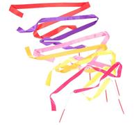 SUPVOX 6 Pezzi Nastro da Ginnastica Artistica Colorato 2 Metri | Nylon e Metallo, per Allenamento in Palestra e Danza Ginnica, Movimento Fluido e Grazia