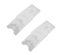 SUPVOX 6 Pezzi Porta Carte per Parabrezza in Plastico con Ventose - Porta Tessere Assicurative e Permessi per Auto di Tutti i Modelli