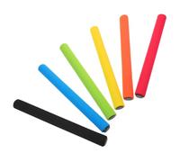 SUPVOX 6 Pezzi Testimone di Passaggio per Atleti Testimone di Spugna Bastone da Corsa sul Campo Strumento