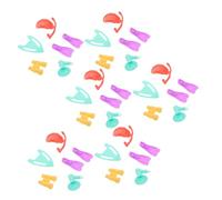 SUPVOX 6 Set Accessori Colorati per Simulazioni Spiaggia Include Flipper Telescopio e Bombola per Giochi Creativi e Immaginativi