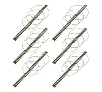 SUPVOX 6 Set Sostegni per Piante Rampicanti in Plastica Gabbie Circolari Resistenti per Pomodori Verdure e Frutta da Balcone e Interno Supporto Solido per Orto Urbano