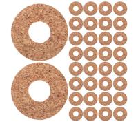 SUPVOX 60pezzi Nastro Adesivo per Plettri per Chitarra Impugnatura per Chitarra Impugnature in Sughero Plettri Sfusi Protezione Autoadesiva