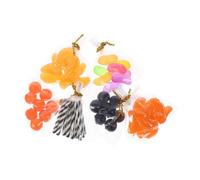 SUPVOX 6borse Miniature Frutta e Dessert Per Case Bambole Accessori Mini Cose Pacchi Decorazioni Casa Bambole Realistiche Per Giochi Creativi e Regali Da Te
