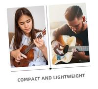 SUPVOX 6pezzi Anello Slide Per Chitarra in Vetro Tubo Slide Per Chitarra Leggero e Resistente All Per Dita Diverse Per Jazz Blues e Sessioni Prolungate