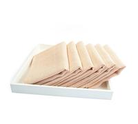 SUPVOX 6pezzi Asciugamani Mussola Cotone Organico Doppio Strato Salviette Morbide e Assorbenti Asciugamano Svezzamento e Panno Viso Delicato Per Cute Sensibile