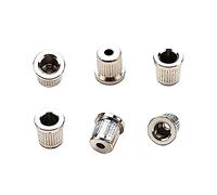 SUPVOX 6pezzi Boccole Per Montaggio Corde Chitarra Elettrica Ferrule Per Corde Passanti Facile Installazione e Alta Resistenza Di Accessori Per Strumenti Musicali