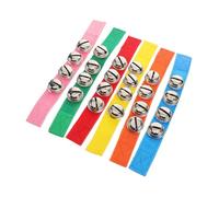 SUPVOX 6pezzi Campanelli Da Polso Musicali Per Ragazzo Di Giocattoli Con Campanello Per Stringere La Mano Accessori Per Danza e Allenamento Sensoriale