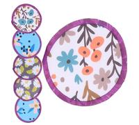 SUPVOX 6pezzi Coppette Assorbilatte Riutilizzabili Coppette Anti-galattorrea Per Allattamento Lavabili e Delicate