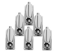 SUPVOX 6pezzi Doppio Estremità Rullante Drum Lug Metallo Accessori Per Batteria Leggeri e Resistenti Compatibili Vari Tipi Strumenti Per Performance Professionali e Amatoriali