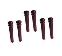 SUPVOX 6pezzi Piroli in Legno Naturale per Corde di Chitarra Acustica Folk Parti di Chitarra e Accessori Musicali