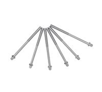 SUPVOX 6pezzi Viti per Batteria Ferro Galvanizzato Kit di Riparazione per Tamburi Viti per Tiranti per Rullante Parte di Montaggio per Batteria