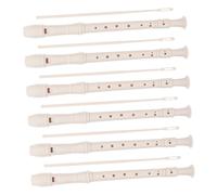 SUPVOX 6sets Flauto Soprano Tedesco per Principianti Bastoncino di Pulizia Adatto per Uso in Pratica Musicale