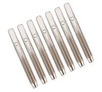 SUPVOX 7 pezzi Perni Fissaggio in Metallo per Corde Lyra e Arpa Accessori Resistenti con Filettatura Fine per Intonazione per Fai da Te e Strumenti Musicali come Clavicembalo e Guzheng